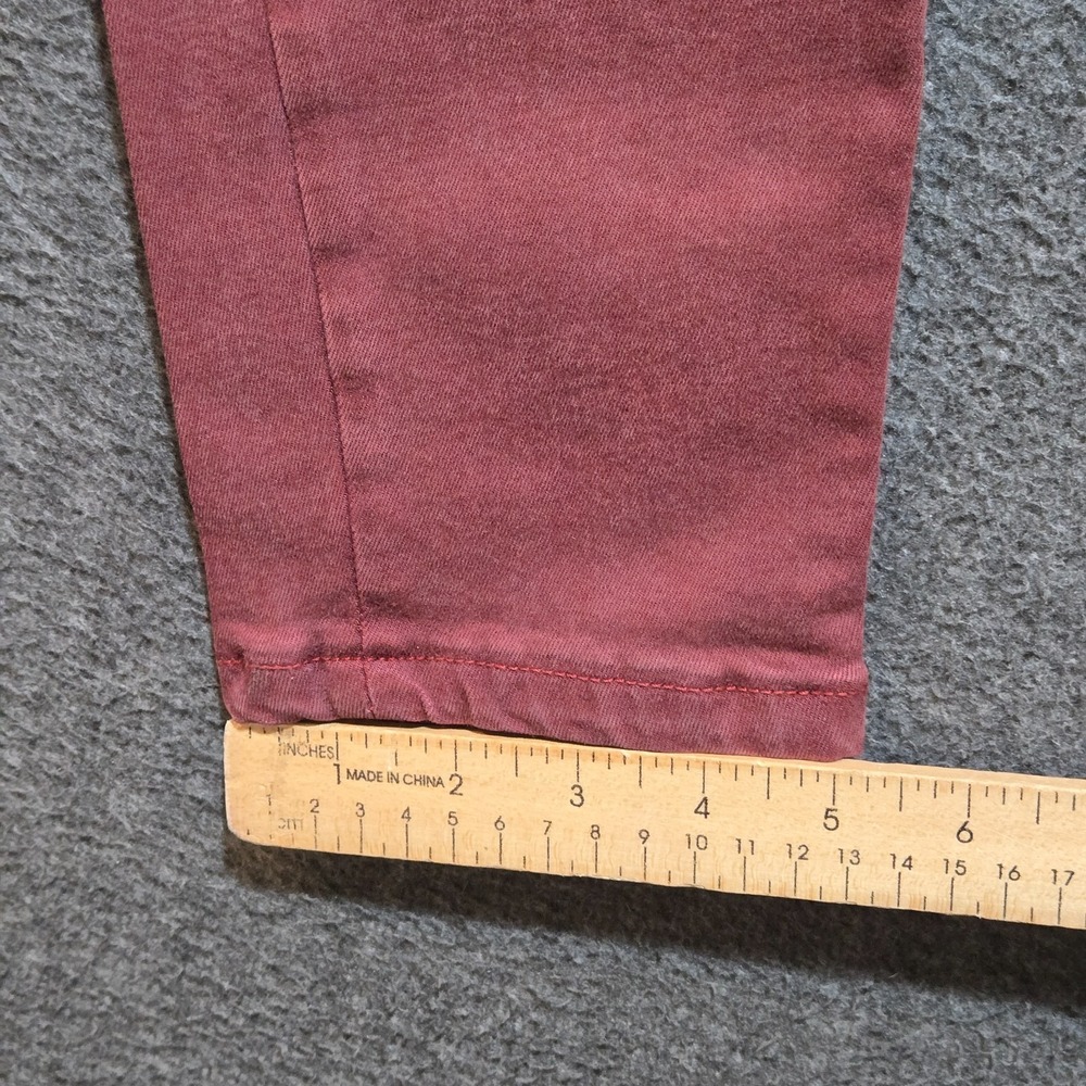 WOMEN'S JOE'S JEANS Size 27 High Rise Skinny Ankle Red Mahogany NWT - Picture 8 of 10